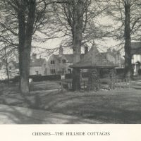 Chenies - The Hillside Cottages - 1954
Photograph from the Chenies for Sale Catalogue Pump