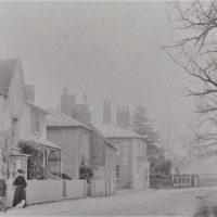 Plough Cottage and Red Lion, c1900s