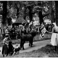 Service of Thanksgiving for the end of World War II in 1945