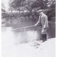 The 11th Duke fishing, c.1900s. Photo credit: Rose Maling. Used with kind permission from Carolyn Birch.