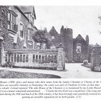 Chenies Manor c1900. From the collection of Colin Seabright. Used with kind permission from Carolyn Birch.