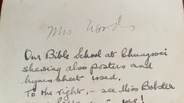 Dorothy Fursdon in China, Reverse
