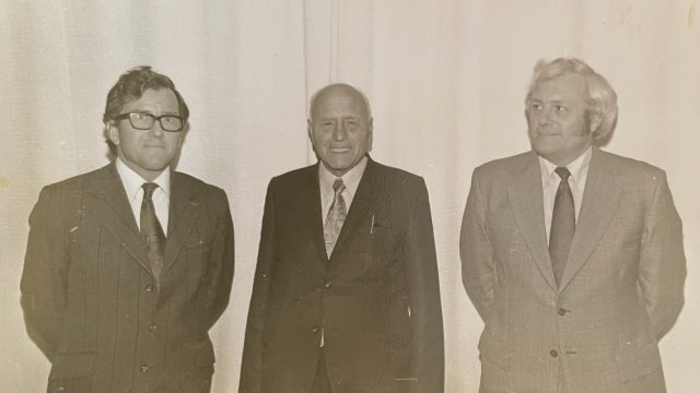Neville Len & Gale in New Zealand 1974